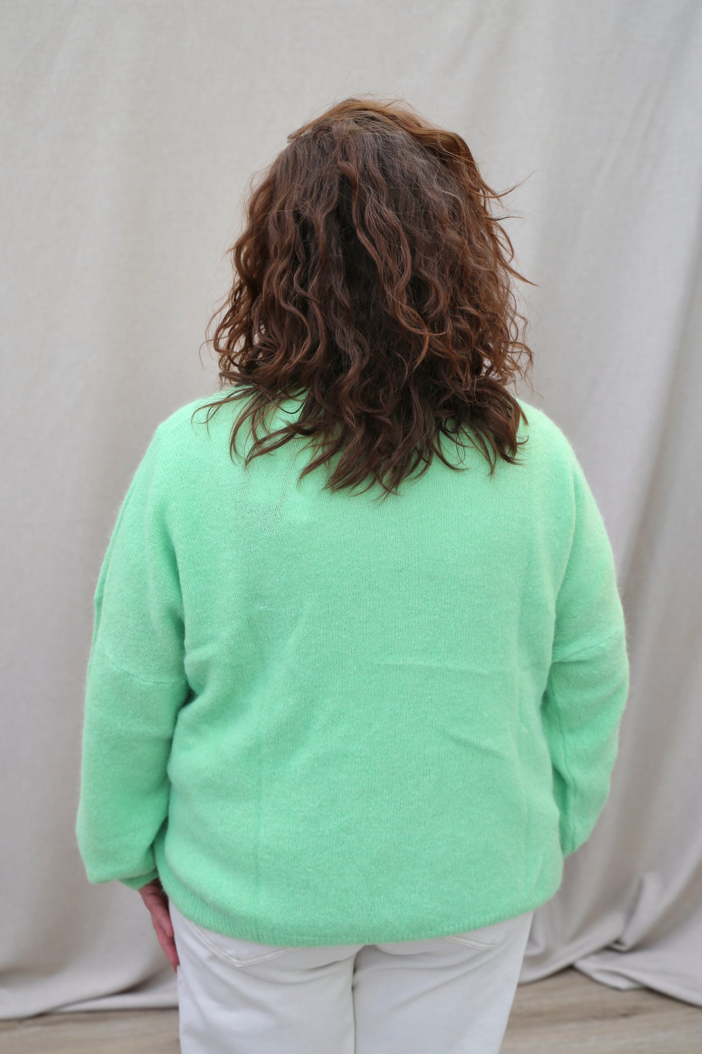 Gilet Eva vert clair