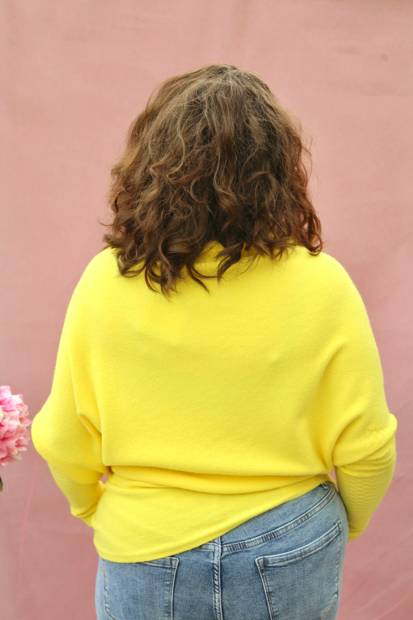 Pull Eunice jaune