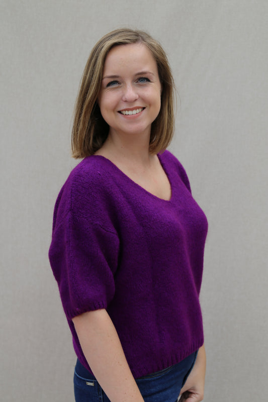 Pull Mila mauve