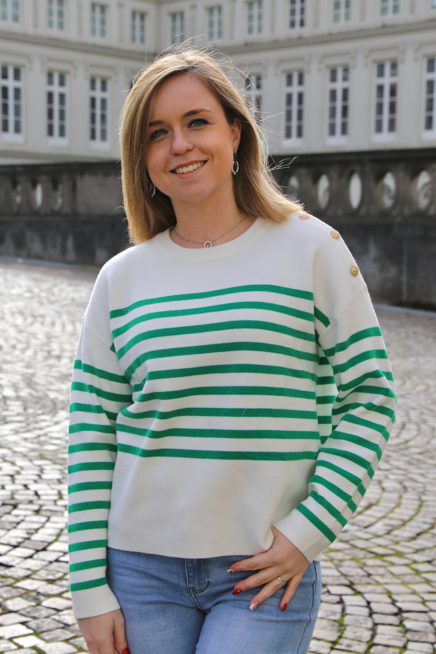 Pull Alexia vert