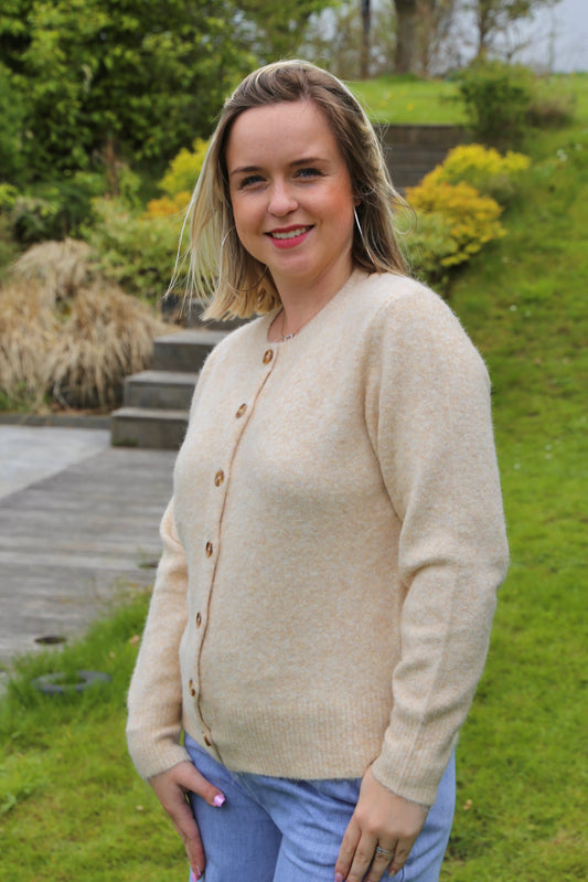 Gilet Blandine beige