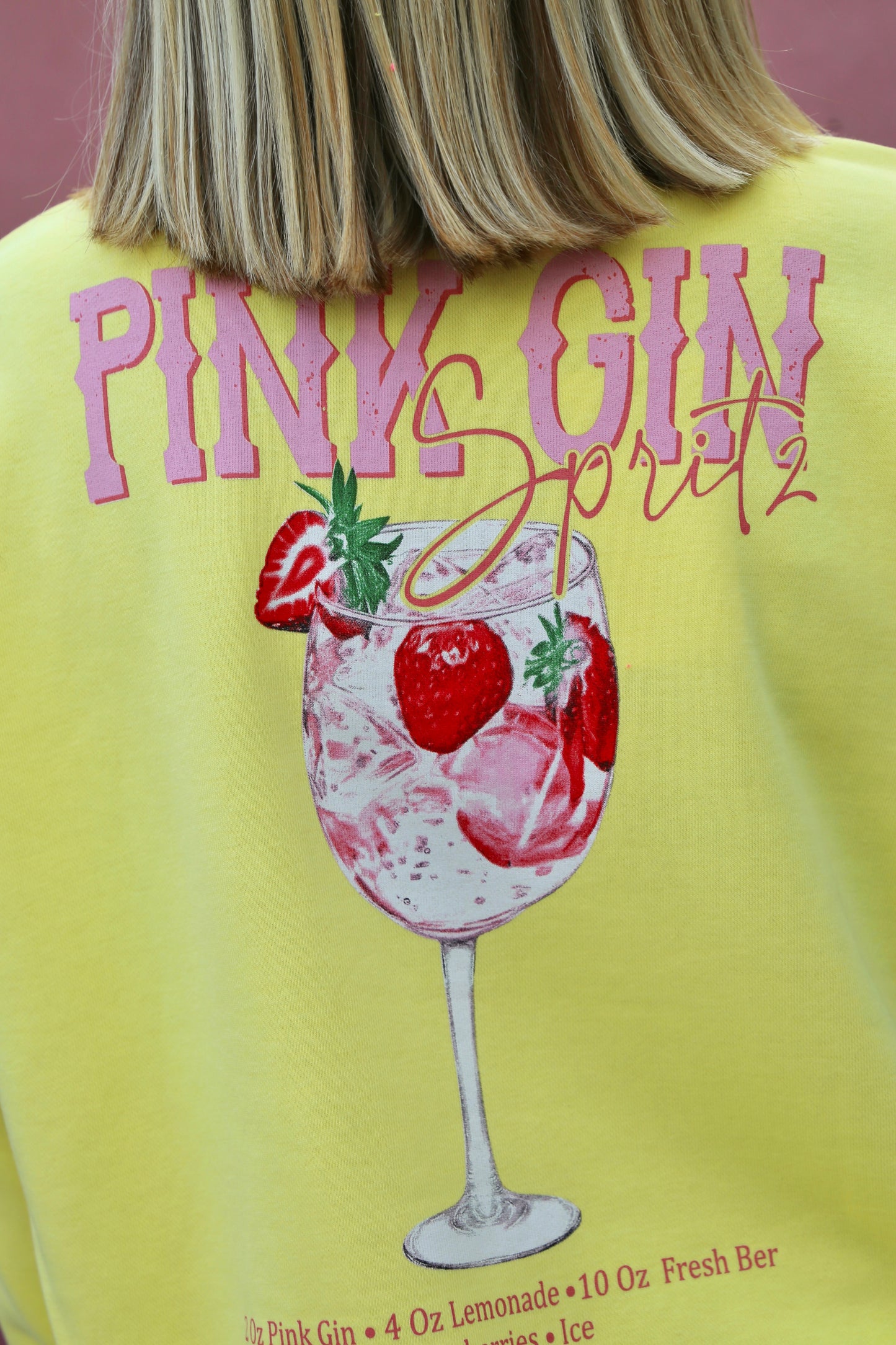 Sweat Gina jaune