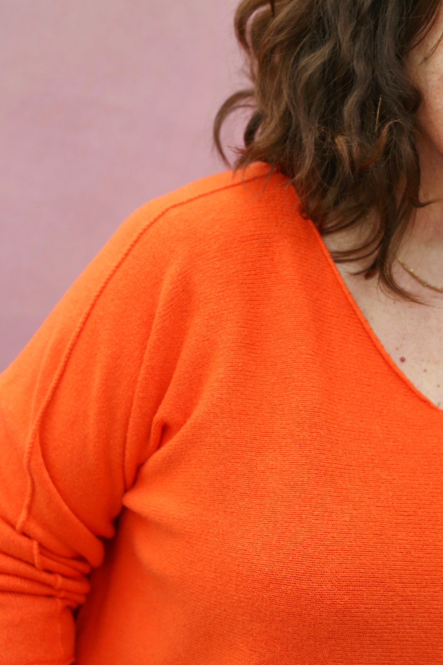 Pull Juliette orange