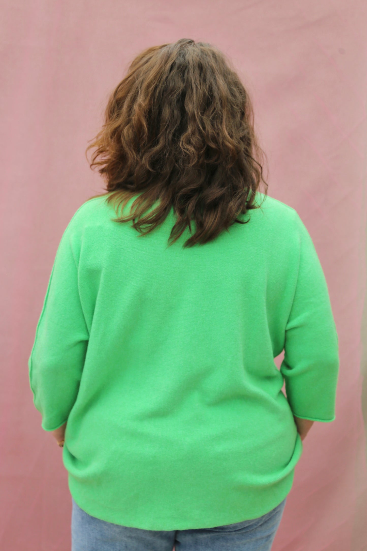 Pull Juliette vert clair