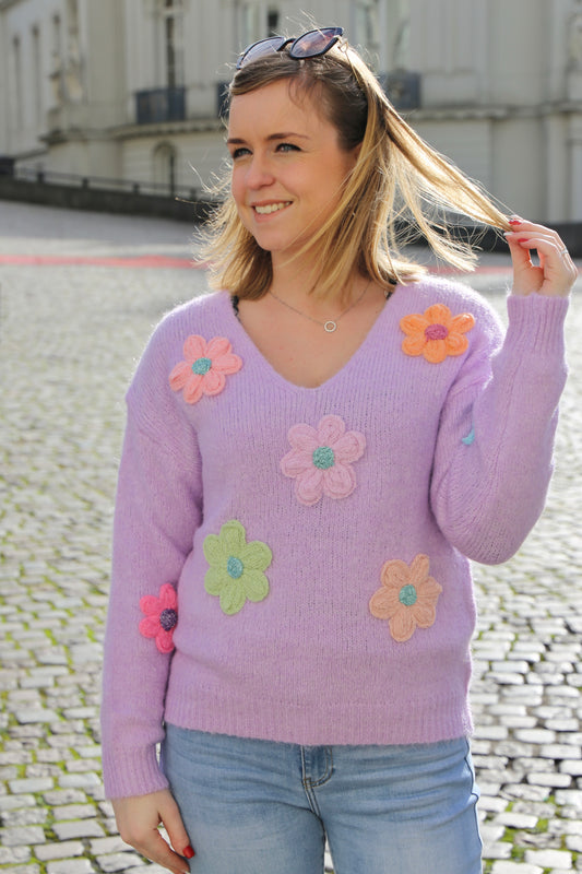 Pull Luna lilas