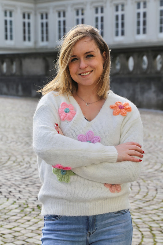 Pull Luna blanc