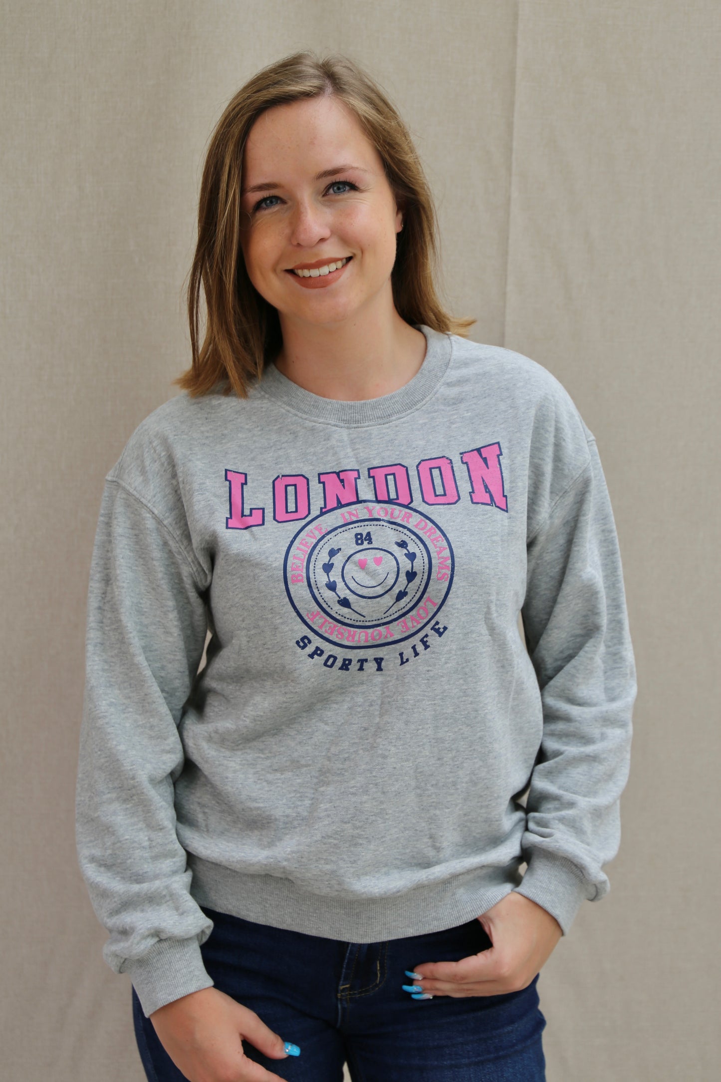Sweat London gris