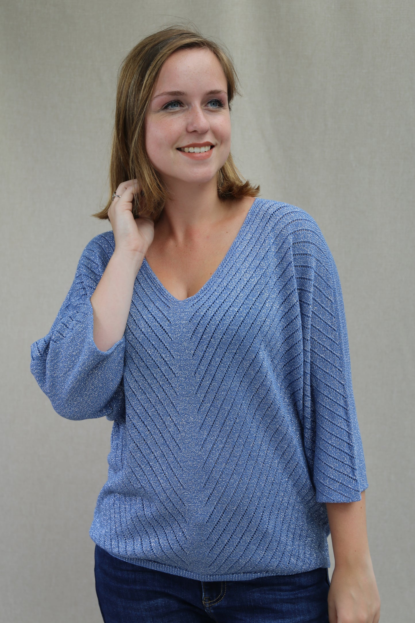 Pull Nina bleu