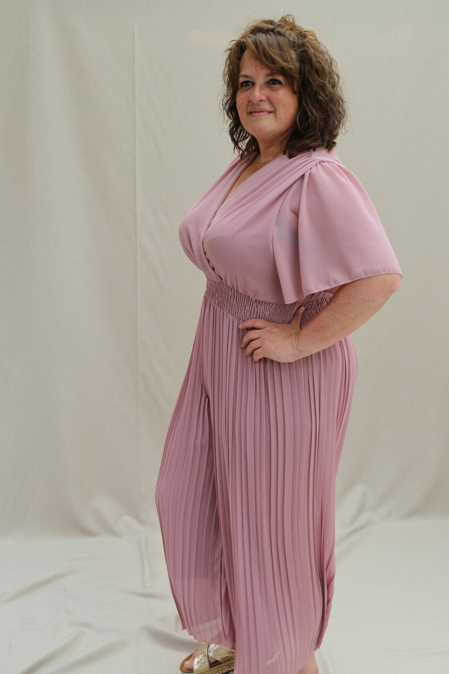 Combinaison Maya vieux rose