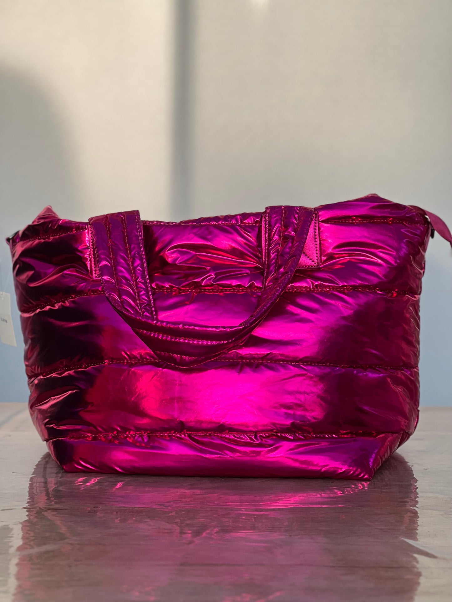Sac doudoune fuchsia