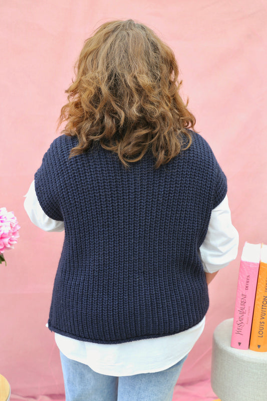 Débardeur Léonie marine