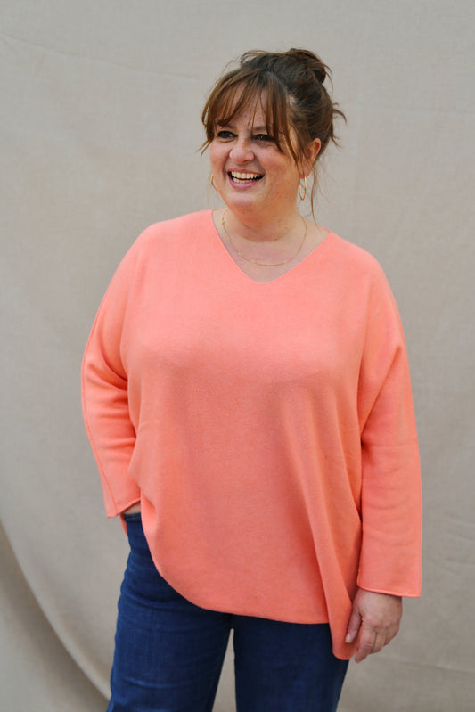 Pull Juliette pêche