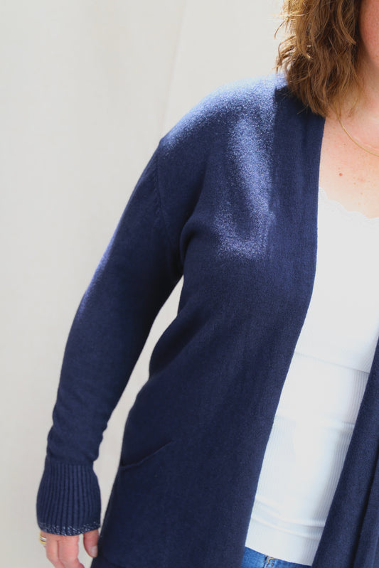 Gilet Amélie marine