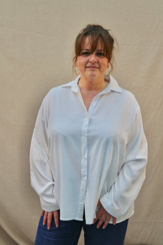 Blouse Léana	 blanche