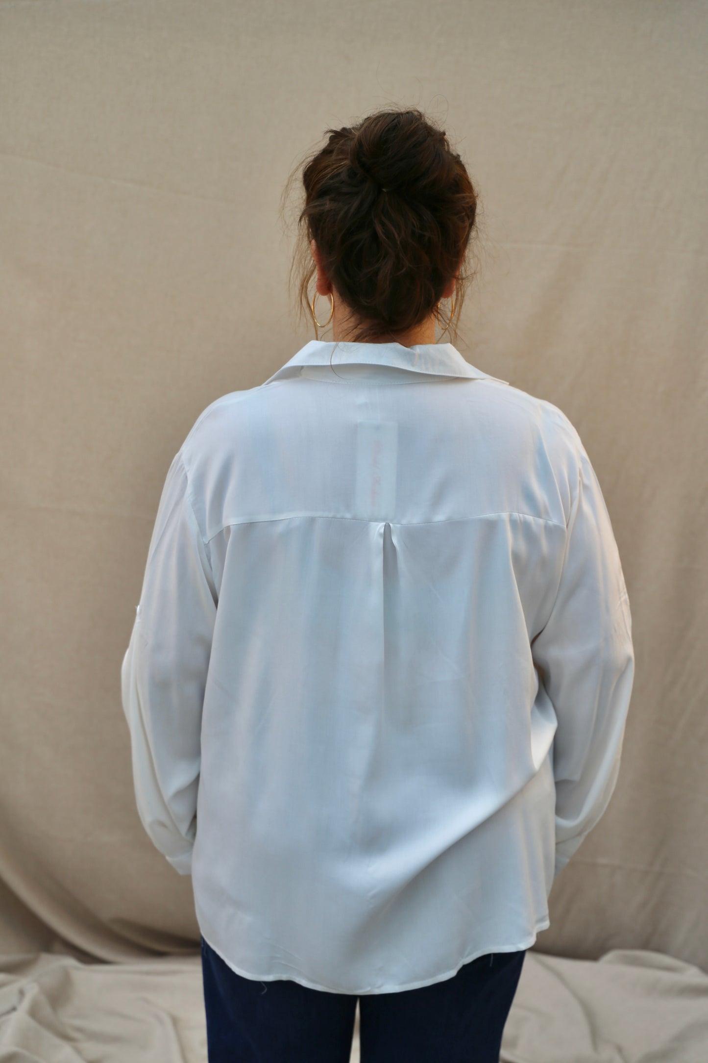 Blouse Léana	 blanche