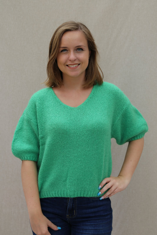 Pull Mila vert