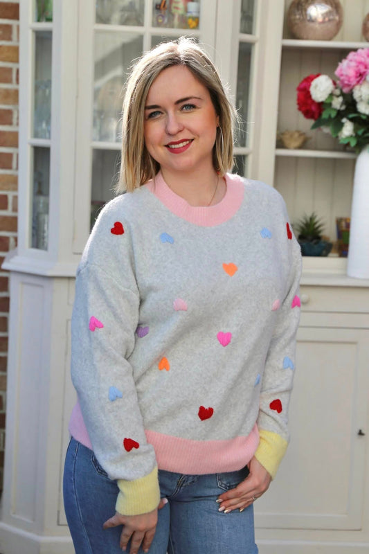 Pull Rosalie gris