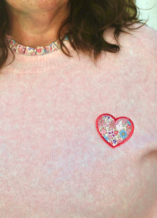 Pull Gisèle rose