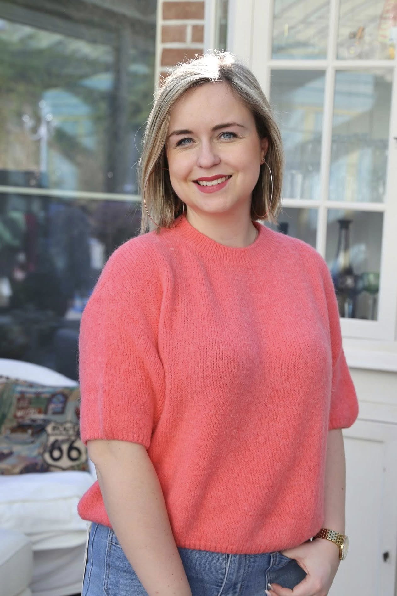 Pull Marine corail