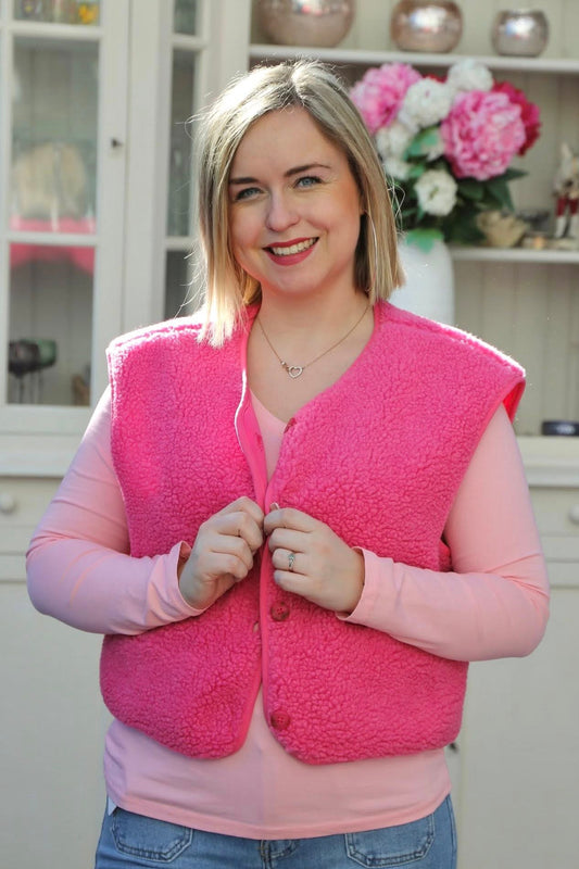 Gilet Jennifer fuchsia