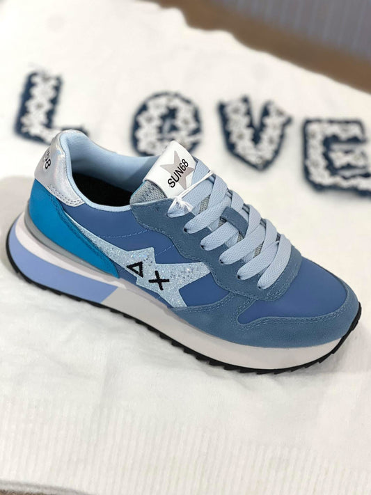 SUN 68 bleu jeans/turquoise