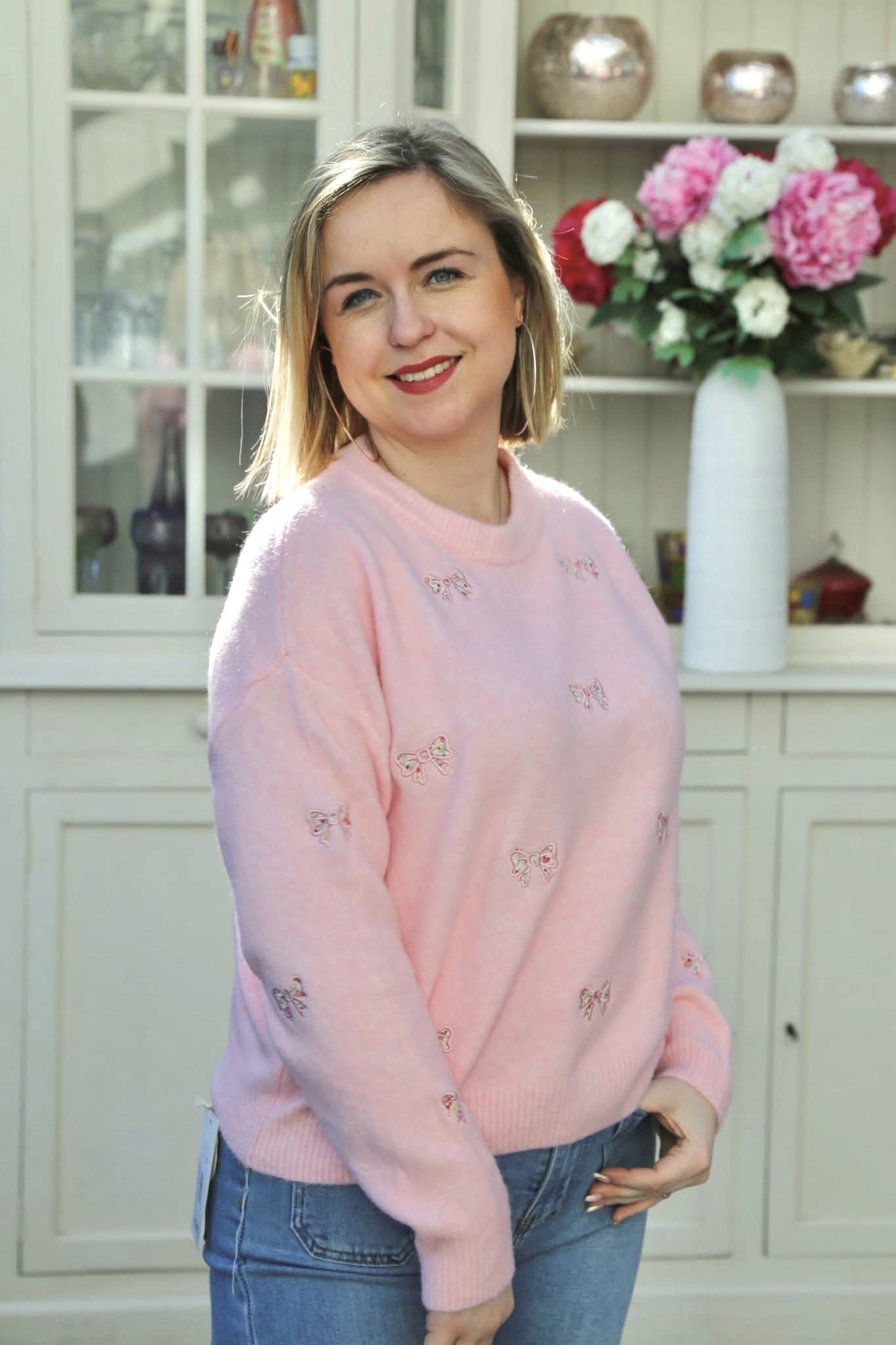 Pull Eléanore rose
