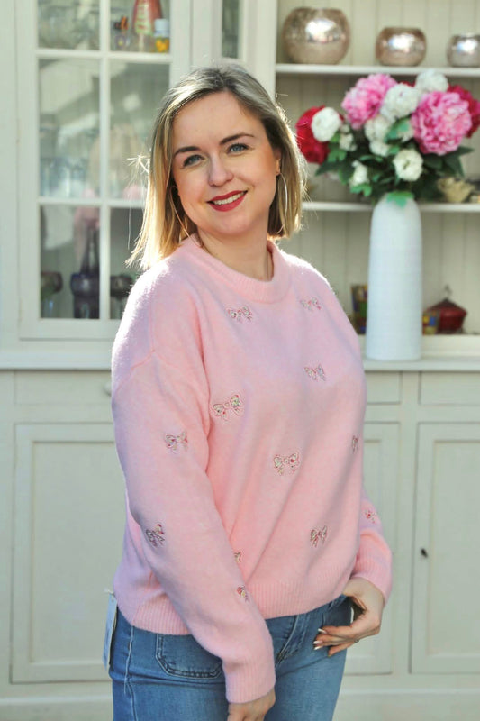 Pull Eléanore rose