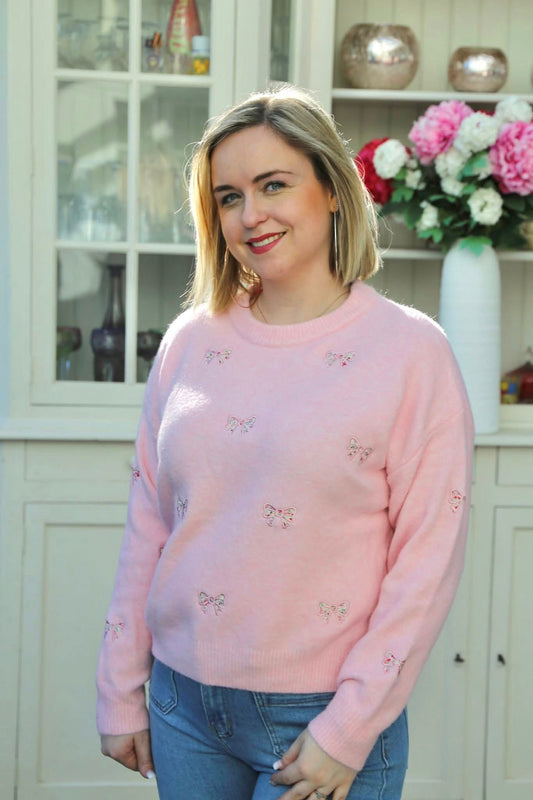 Pull Eléanore rose