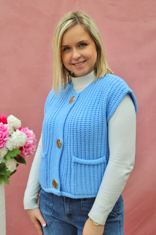 Débardeur Jenny bleu