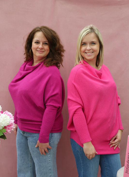Pull Eunice fuchsia