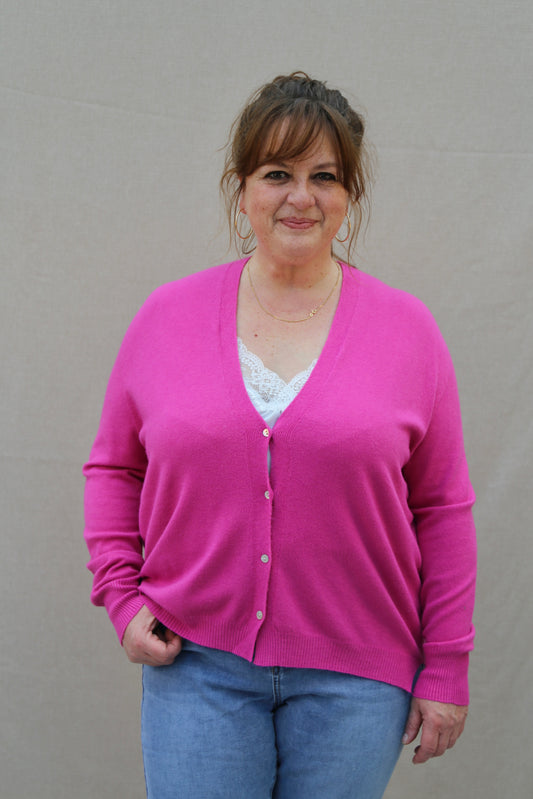 Gilet Alba rose