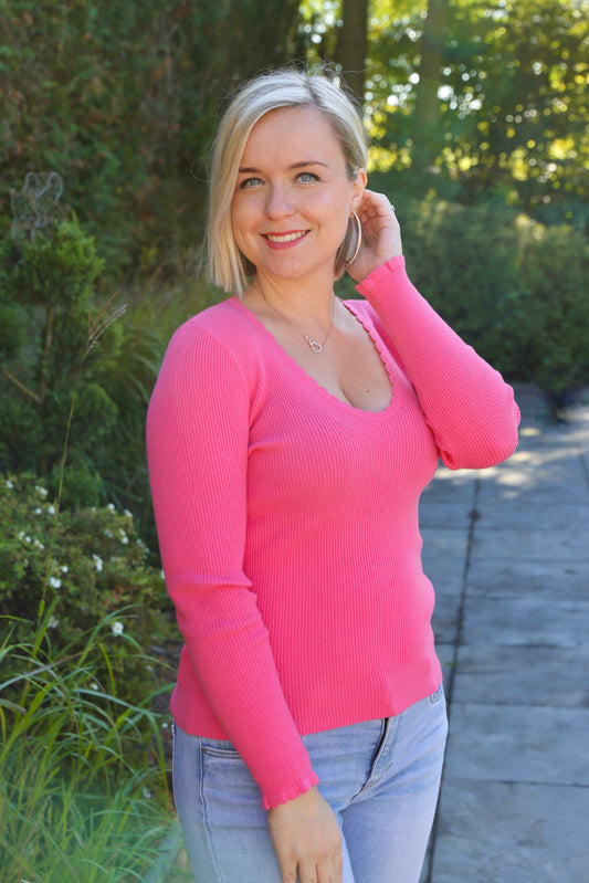 T-shirt à longues manches Anna