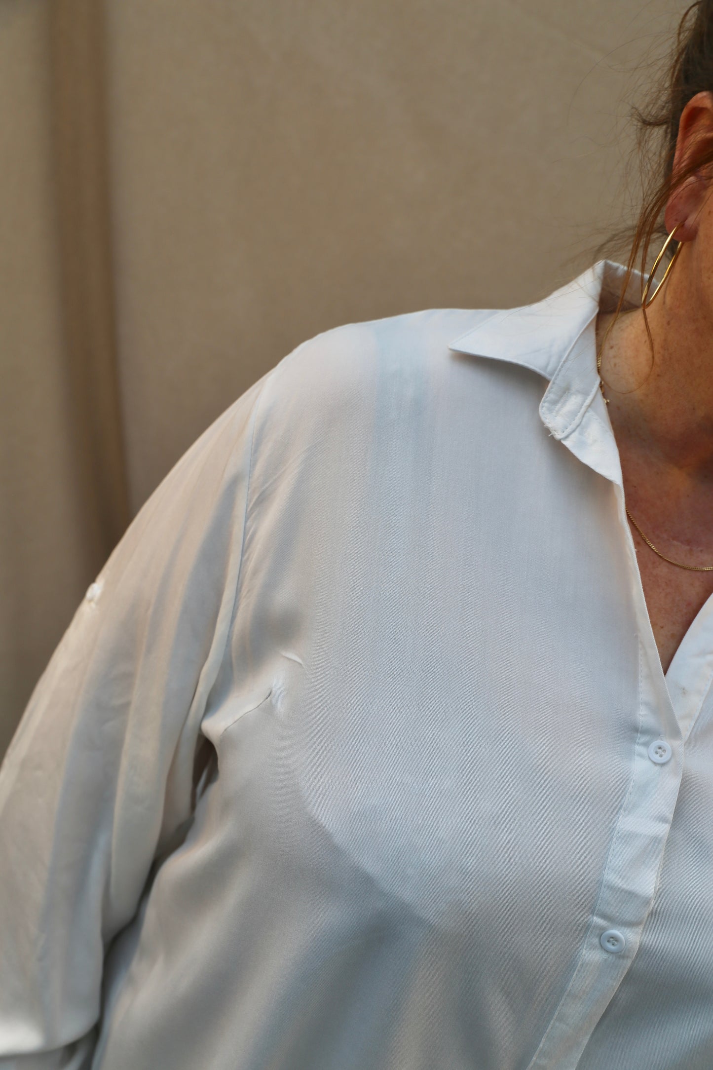 Blouse Léana	 blanche