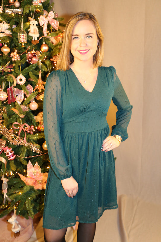 Robe Vanessa verte