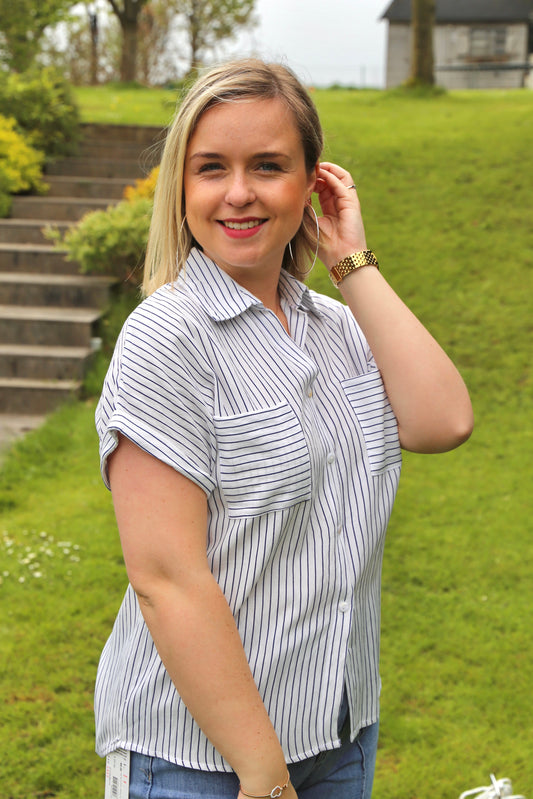 Blouse lignée Chiara