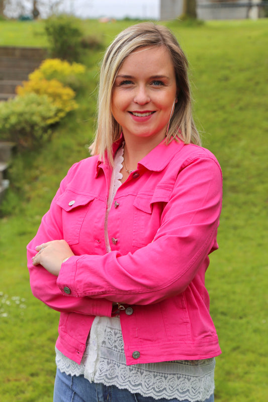 Veste Aby rose