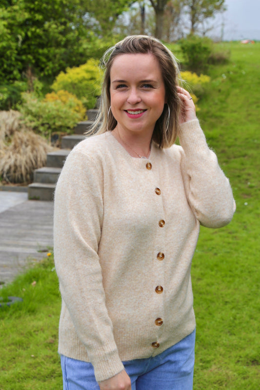 Gilet Blandine beige