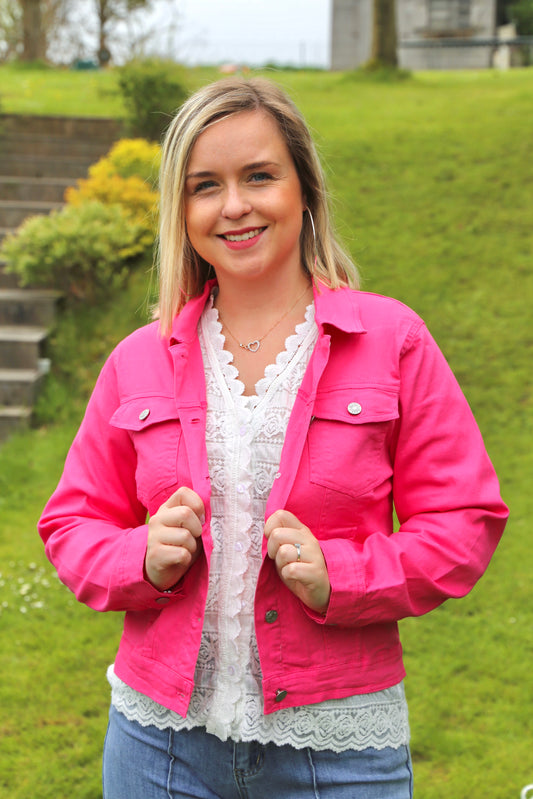 Veste Aby rose