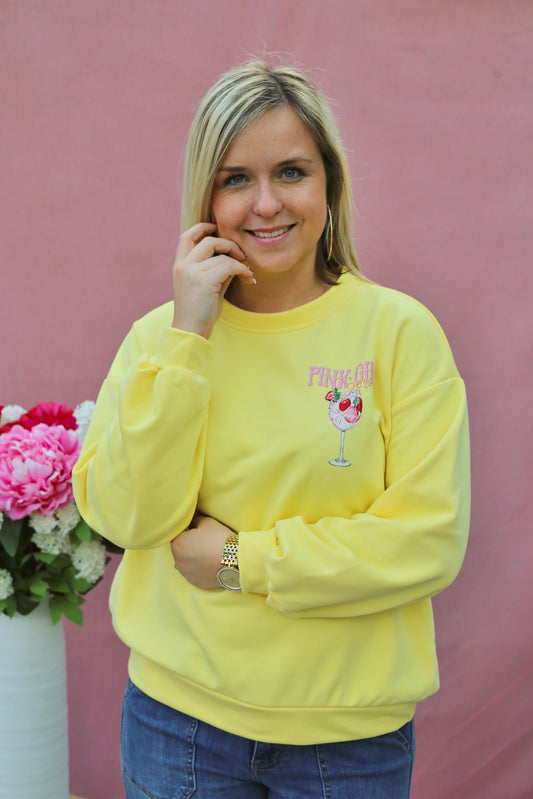 Sweat Gina jaune