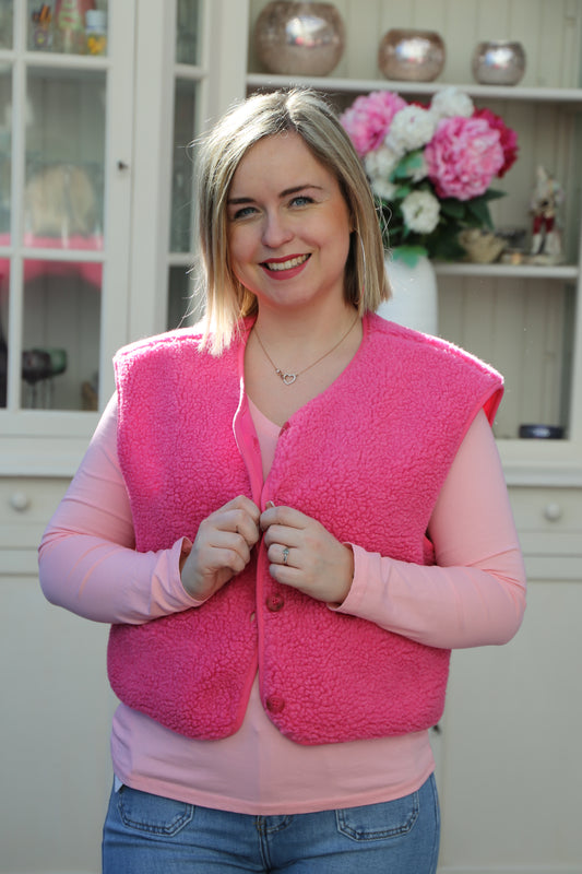 Gilet Jennifer fuchsia