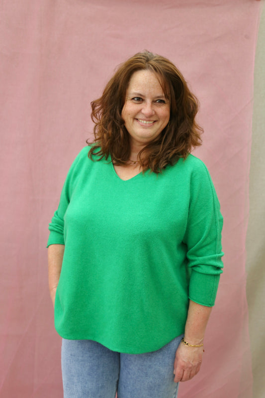 Pull Juliette vert