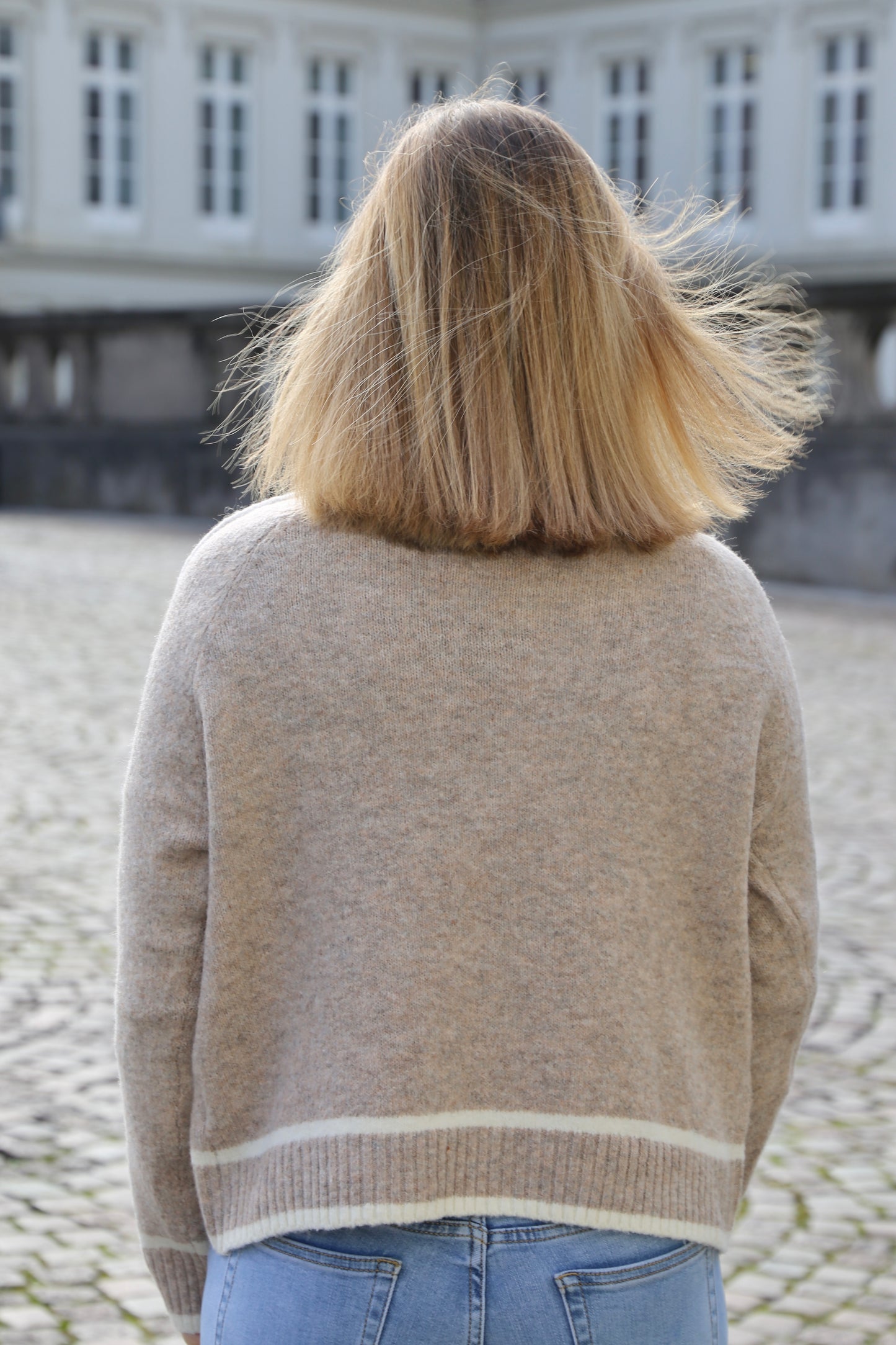 Pull Lucie taupe