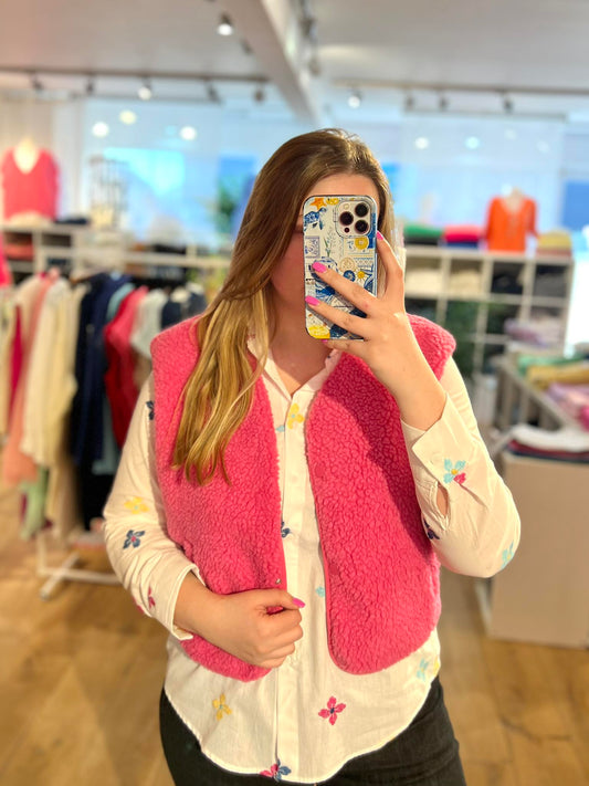 Gilet Jennifer fuchsia