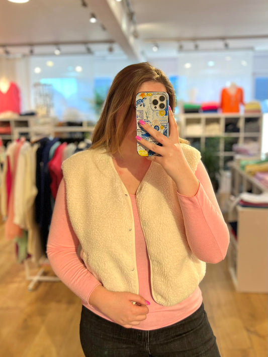 Gilet Jennifer écru