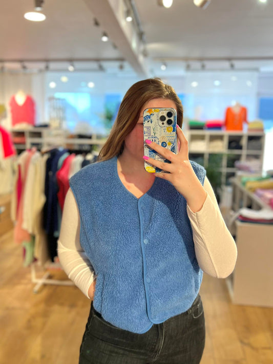Gilet Jennifer bleu