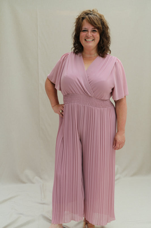 Combinaison Maya vieux rose